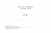 FLAT P LCD-TVdownload2.medion.com/downloads/anleitungen/bda_30003410.pdf · 1. SIKKERHED OG SERVICE ... Tænd og sluk for LCD skærmen ... • Læg batterier af type mikro / AAA ind
