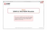 Servo Simple Motion Module ENG.ppt [互換モード] · This course provides an opportunity for beginners who want to construct Motion control systems us-ng Simple Motion ... Linear