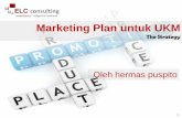 Marketing Plan untuk UKM - hendraxsap.files.wordpress.com filePeluang: Keberadaan internet ... D. Marketing MIX (STRATEGI PROMOSI) 1. Efektif Promosi (bukan semua media) 2. Iklan,