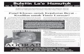 Buletin La’o Hamutuklaohamutuk.org/Bulletin/2004/Oct/LHB5n34bi.pdf · Komisi Penyelidik Pelanggaran HAM di Timor Lorosae (KPP HAM) menemukan bukti-bukti adanya kejahatan melawan