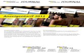 JOURNAL - w-f.ch · chf 2000.– Format Grösse WF-Journal WF+ElectroLAN WF-Journal WF+ElectroLAN WF-Journal WF+ElectroLAN Schaltung 1 x pro Jahr 2 x pro Jahr 3 x pro Jahr
