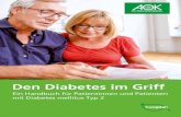 Den Diabetes im Griff - aok.de · 1 Den Diabetes im Griff Ein Handbuch für Patientinnen und Patienten mit Diabetes mellitus Typ 2