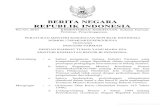 BERITA NEGARA REPUBLIK INDONESIA - persi.or.id · Pemerintahan Daerah (Lembaran Negara Republik Indonesia Tahun 2004 Nomor 125, Tambahan Lembaran Negara Republik Indonesia Nomor 4437)