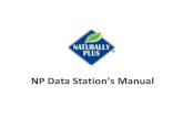 NP Data Station’s Manual - naturally-plus.com fileSetelah memilih NP Data Station (NDS), akan muncul halaman login, yang digunakan untuk melakukan proses login ataupun registrasi