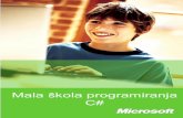 Mala škola programiranja C# (1) · tih godina 20. veka napisao čuveni Turbo Pascal, ... klasa, objekat, objektno programiranje, nasleđivanje, metodi i slično čuli ste ili pročitali