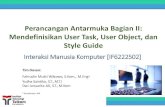 Perancangan Antarmuka Bagian II: Mendefinisikan User Task ...yudha.dosen.ittelkom-pwt.ac.id/wp-content/uploads/sites/73/2018/02/... · Tugas Besar_Tahap II Kerjakan secara berkelompok