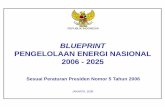 Blueprint PEN tgl 10 Nop 2007.ppt - lppm.itb.ac.id · KATA PENGANTAR Kebijakan Energi Nasional yang diterbitkan melalui Keputusan Menteri Energi dan Sumber Daya Mineral No. 0983 K/16/MEM/2004