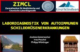 Labordiagnostik von autoimmunen Schilddrüsenerkrankungen Companies/Germany/Veranstaltungen... · Regulation Schilddrüsen-Hormone Hypothalamus Hypophyse Schilddrüse T4 Thyrotropin