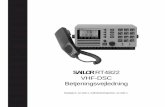 SAILOR RT4822 VHF-DSC - polaris-as.dk fileATIS Automatic Transmitter Identification System - Automatisk identifikation af afsender CU Control Unit - Kontrolenhed