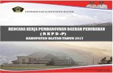 Rencana Kerja Pembangunan Daerah Perubahan … Kerja Pembangunan Daerah Perubahan (RKPD-P) Kabupaten Blitar Tahun 2017 1 BAB I PENDAHULUAN 1.1 Latar Belakang Perencanaan pembangunan