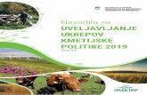 Vsebina - arsktrp.gov.si · 7 KRATICE ARSKTRP Agencija Republike Slovenije za kmetijske trge in razvoj podeželja CRG Centralni register govedi CRD Centralni register drobnice