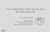 Das G-DRG-System 2007 aus der Sicht der HNO-Heilkunde · L98.4 Chronisches Ulkus der Haut, anderenorts nicht klassifiziert M50.1 Zervikaler Bandscheibenschaden mit Radikulopathie