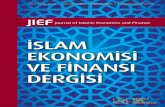 İSLAM EKONOMİSİ VE FİNANSI DERGİSİ - izu.edu.tr°slam-ekonomisi-ve-finansı-dergisi/islam... · İSLAM EKONOMİSİ VE FİNANSI DERGİSİ Journal of Islamic Economics and Finance