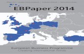 EBPaper 2014 | european business programme | Fachbereich ... · tes Semester hier haben und unser restliches Jahr in Dublin genießen! Liebe Grüße ins schöne Münsterland! Als