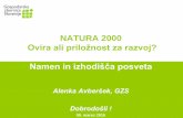 NATURA 2000 - gzs.si · •Moderator: Goran Novkovič •Sodelujoči: