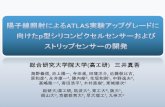 ATLASatlas.kek.jp/sub/documents/jps201203/Mitsui_jps201203.pdf概要 •ATLASアップグレード •n-in-pシリコンセンサー •陽子線照射試験 •静電容量測定、全空乏化電圧の評価