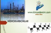 HİDROKARBONLAR–KÜMANLAR/LYS/organik kimya...HİDROKARBONLAR • Yapısında sadece C ve H içeren organik bileşiklere hidrokarbonlar denir. • Hidrokarbonlar alifatik ve aromatik