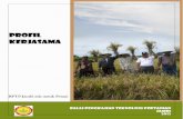 PROFIL KERJASAMA BPTP JAMBI · 2015-04-08 · Padi dan Jagung pada kegiatan SL-PTT di ... Teknologi yang diintroduksikan adalah biji legitim (biji ... Varietas unggul sayuran penghasil