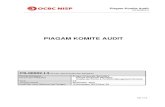 PIAGAM KOMITE AUDIT - OCBC NISP - Bank OCBC NISP - … · 2015-12-04 · melakukan pemeriksaan terhadap dugaan adanya ... Komite Audit melaksanakan fungsi sebagaimana ditentukan dalam