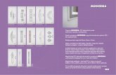 MODERNA - door-expert.hr · MODERNA Program MODERNA - PVC dekorativni paneli - obuhvaća 11 panela i 2 polupanela. Paneli u programu MODERNA mogu biti standardno ojačani (SO) i