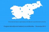 Pregled občutljivosti bakterij za antibiotike – Slovenija 2012 · Enterococcus faecalis 5243 Enterococcus faecium 1416 Streptococcus pneumoniae 1673 Streptococcus pyogenes 1517