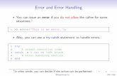 Error and Error Handling - 國立臺灣大學d00922011/matlab/281/20170419.pdf · Repetitions If a group of instructions ispotentiallyrepeated, you should wrap those in a repetition