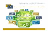 Módulo 3: Conceptos Básicos Sobre Cuentas Corrientes Guía ... · Módulo 3: Conceptos Básicos Sobre Cuentas Corrientes Guía para los Participantes Segunda Parte Programa de Money