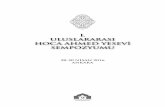 I. ULUSLARARASI HOCA AHMED YESEVİ SEMPOZYUMUisamveri.org/pdfdrg/D256957/2017/2017_JANDARBEKZ.pdf · oluşturulmasıdır. Şayet Yesevi tarikat sistemi aşamalarını sırasıyla
