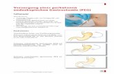Versorgung einer perkutanen endoskopischen … einer perkutanen endoskopischen Gastrostomie (PEG) 5 FACHKOMPETENZ PFLEGE: Pflegetechniken in der Praxis 1 Schritt 4 Sonde mobilisieren
