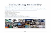 Recycling Industry - CBS · reverse supply chain within the recycling industry. There are many risks involved in the process of returned materials and products, and risk management