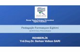 REHBERLİK Yrd.Doç.Dr. Serkan Volkan SARIformasyon.erdogan.edu.tr/Files/ckFiles/file/sunu 2.pdf · - 1962 yılında ODTÜ psikoloji bölümünde danışma psikolojisi dersi konmuştur.