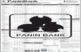 PT Bank Panin, Tbk. & Entitas Anak · Trading Hedging Tagihan Liabilitas ... Penempatan pada bank lain 5.003.135 6.082.794 4.919.963 6 ... dalam kelompok tersedia untuk dijual 28.859