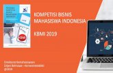 KOMPETISI BISNIS MAHASISWA INDONESIA KBMI 2019uptpkk.unp.ac.id/.../03/Materi-Presentasi-KBMI-2019-Pak-Surfa-Yondri.pdf · KENDALA PELAKSANAAN DI PT •Persepsi dan ekosistem kewirausahaan