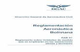 Reglamentación Aeronáutica Boliviana - dgac.gob.bo · RAB-97 REGLAMENTO SOBRE UNIDADES DE MEDIDA QUE SE EMPLEARÁN EN ... (Bq). La actividad de un radionúclido que sufre una transición
