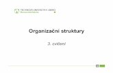 Organizační struktury - multiedu.tul.czmultiedu.tul.cz/~jan.maci/multiedu/ER_cv_3_org-struk-bezreseniprikladu.pdf · struktur • Útvarová podle sdružování činností, podle