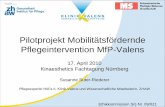 Pilotprojekt Mobilitätsfördernde Pflegeintervention MfP-Valens · Behavior management on an acute brain injury unit: evaluating the effectiveness of an interdisciplinary training