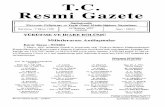 T.C. Resmi Gazeteresmigazete.gov.tr/arsiv/23034.pdf · T.C. Resmi Gazete Başbakanlık Mevzuatı Geliştirm vee Yayın Gene Müdürlüğüncl Yayımlanıe r Kuruluşu : 7 Ekim 1920