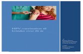 HPV-vaccination til kvinder over 26 år - speam.dk · HPV-infektionens epidemiologi Mange studier har forsøgt at opgøre incidensen og prævalensen af HPV-infektion, og resultaterne