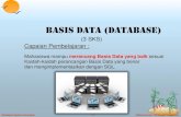 Basis Data (Database) - dinus.ac.iddinus.ac.id/repository/docs/ajar/sbd-bab1-2018.pdfBasis Data (Database) ... • 3 jam / minggu mengerjakan tugas individu atau kelompok Basis Data