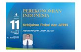 PEREKONOMIAN INDONESIA - modul.mercubuana.ac.id · • Untuk meningkatkan laju investasi • Untuk mendorong investasi optimal secara sosial. • Untuk meningkatkan kesempatan kerja.