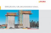 CB Prospekt Titel - peri.id9578059e-17c8-4716-8940... · 2 Překládané lešení PERI CB 240 Pro výšku taktu do 5,40 m Příklad PERI TRIO Výška betonu: 2,40 m – 3,60 m Příklad