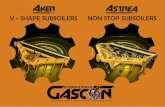 V Shape non stop subsoilers Aker Astrea Gascón ...en.gasconinternational.com/archivos/productos... · Astrea is a subsoiler with hydraulic safety device called NON STOP system with