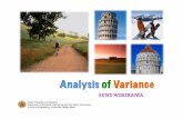 Analysis of Variance (ANOVA) - te.ugm.ac.idte.ugm.ac.id/~wibirama/tku115/week10/Analysis_of_Variance_PPT.pdf · 4. Menghitung Variance antar kelompok dan dalam kelompok ! Variance