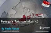 Peluang dan Tantangan Industri 4 - science.uii.ac.id file3 Industry 4.0 connected Intelligent production incorporated with IoT, cloud technology, big data, artificial intelligence