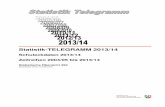 Statistik-TELEGRAMM 2013/14 - schulministerium.nrw.de · VZLE Vollzeitlehrereinheiten für KMK-Zwecke: nach den Angaben der Schulen berechneter Wert anhand der Pﬂichtstunden der