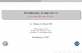 Laboratorijski praktikum Z. Priji´c, D. Dankovi ´cmikro.elfak.ni.ac.rs/wp-content/uploads/EK_Praktikum.pdf · Laboratorijski praktikum Z. Priji´c, D. Dankovi ´c Univerzitet u