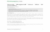 TTuuttoorriiaall MMeennggiinnssttaallll LLiinnuuxx ... · Linux Mint pertama kali rilis pada tahun 2006 versi 1,0 dengan kode "Ada". Setelah itu linux mint rilis versi 2,0 dengan