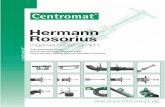 Hermann Rosorius · centromat ® Centromat®  Hermann Rosorius Ingenieurbüro GmbH Alat perkakas khas untuk pembinaan saluran paip, kejuruteraan kilang dan pembuatan kontena