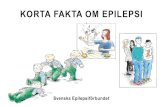 KORTA FAKTA OM EPILEPSIepilepsi.se/Epilepsibroschyr_Low2.pdf · epilepsi. Vi tror att texten också kan vara av värde för anhöriga och för andra som kommer i kontakt med någon