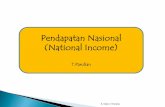 Pendapatan Nasional (National Income)tohapparulian.blog.uma.ac.id/wp-content/uploads/...Ukurannya adalah Pendapatan perkapita. E. Makro-T.Parulian Y / kap GDP / populasi Y / kap GNP
